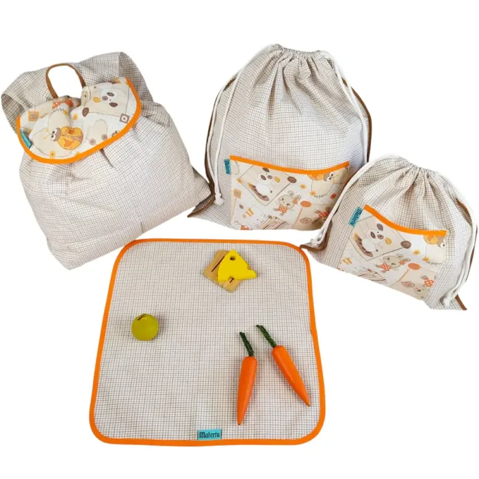 Pack escolar guardería personalizado