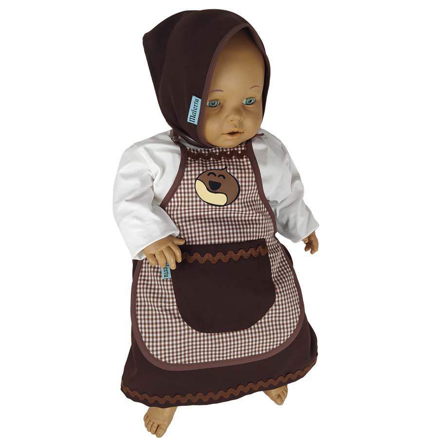 Disfraz castañera bebé modelo castaña - - Ropa escolar
