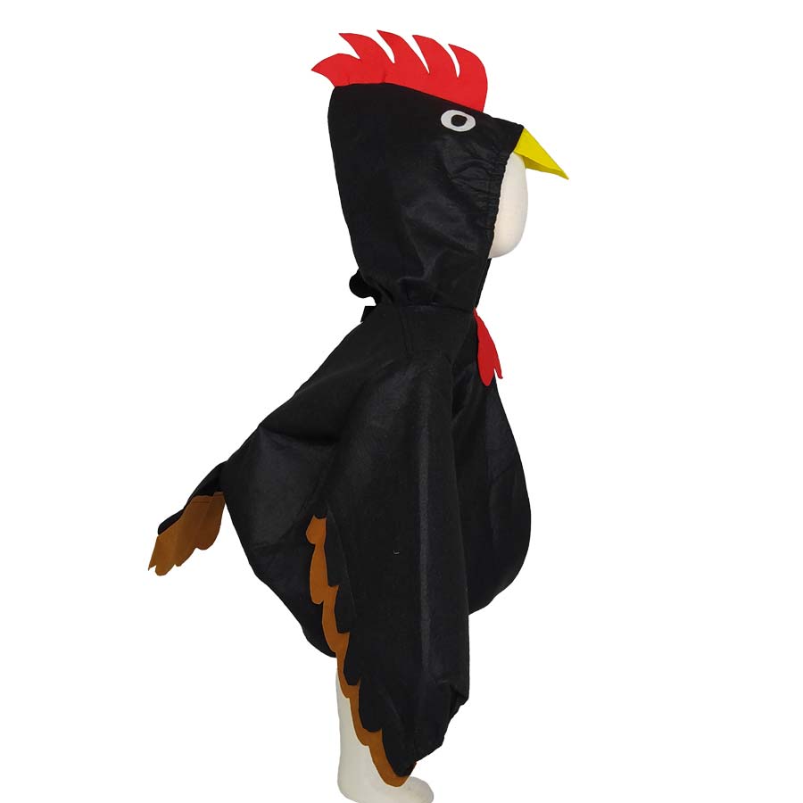 Canberra pastor Absurdo Disfraz gallo negro infantil - Mafertu - Ropa escolar