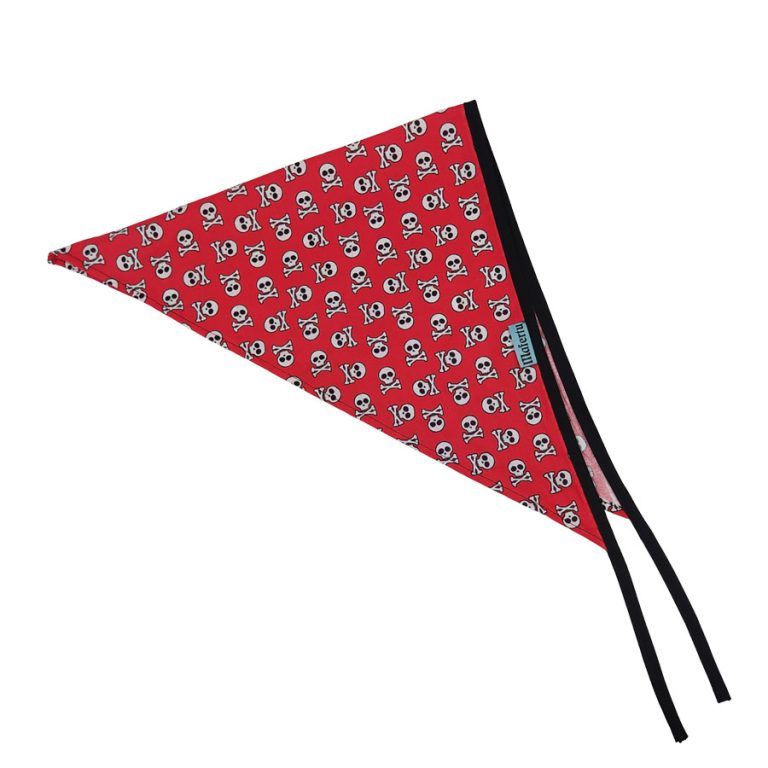 Pañuelo pirata rojo - Imagen 3