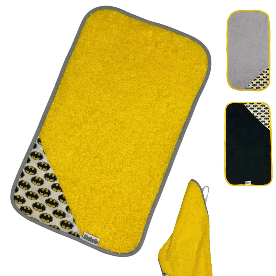 conjunto de toallas para el cole decoración batman