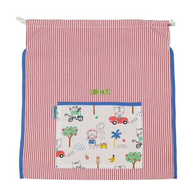 Bolsa de muda con estampado de animales