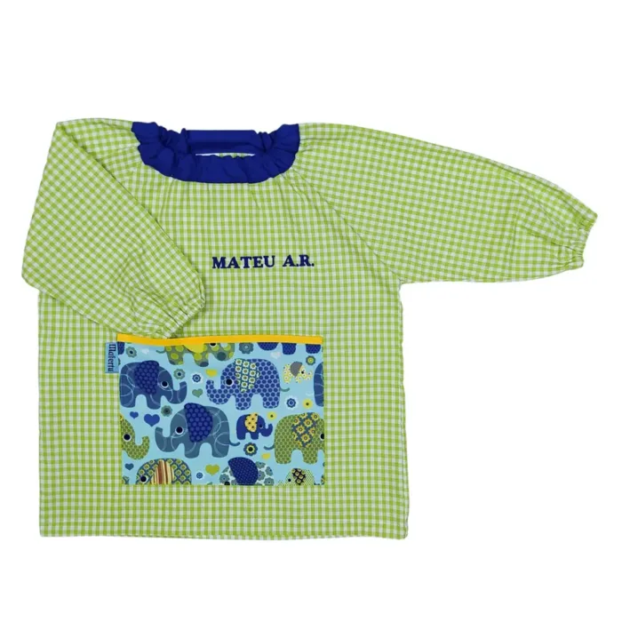 Bata escolar infantil elefantes