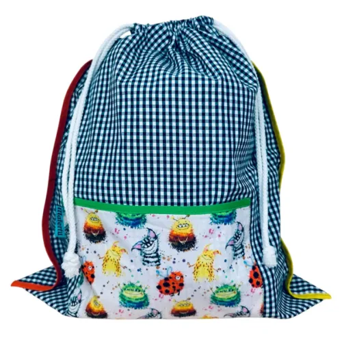 Bolsa muda monstruos