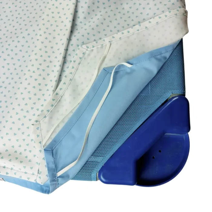 Conjunto sábanas hamaca pequeña corazones